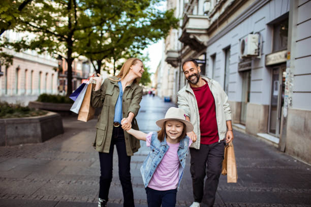 istock Family Shopping 1167869978