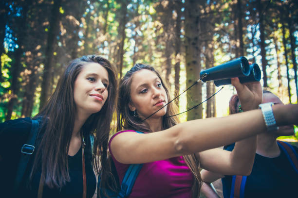 istock Girl friends exploring nature. 1167871011