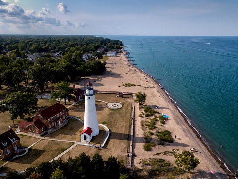 The oldest lighthouse on the Great Lakes was the first lighthouse on Lake Huron