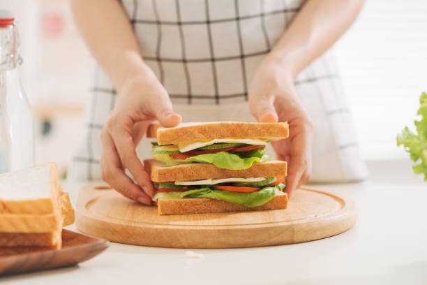 istock Back to school. Person making healthy lunch box 1167888908