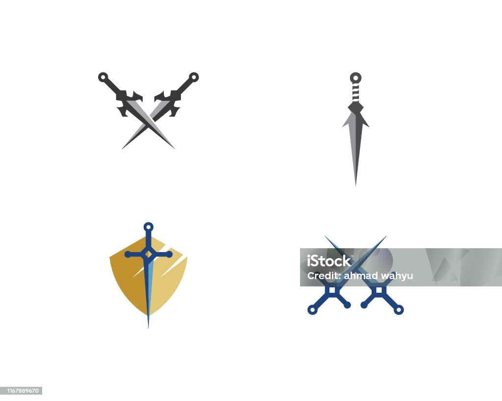 Vector Pack Sword Sword Vector Stock Illustration - Download Image Now - Ancient, Antique ...