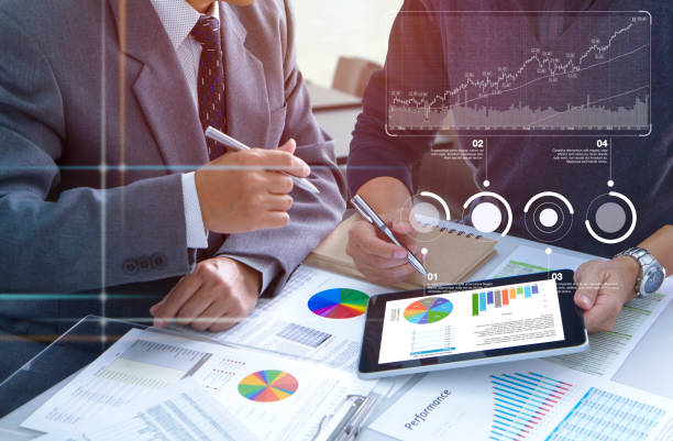 istock Reviewing a financial reports in returning on investment analysis 1167892914