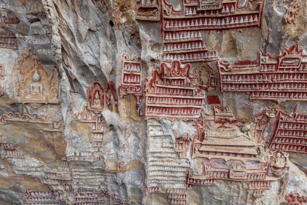 istock Kaw Goon cave, Myanmar. 1167899916