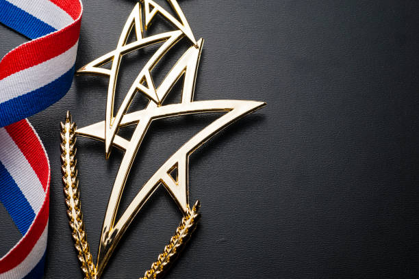 istock Gold championship or winners trophy 1167902448