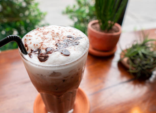 istock Chocolate milk froth art 1167902895