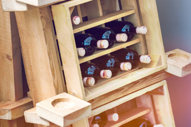 istock Many bottles of alcohol 1167904710