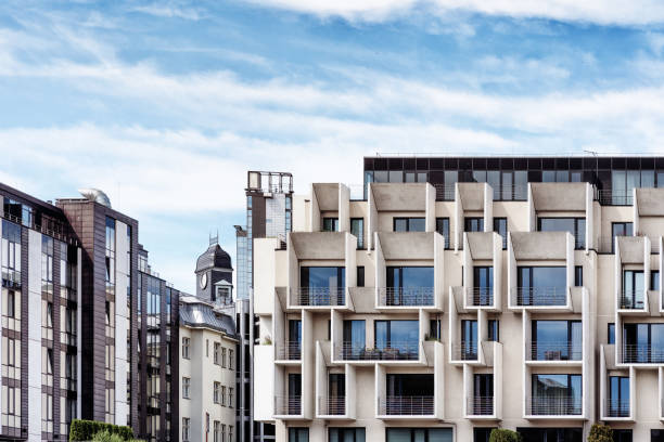 istock Modern residential building in Riga 1167906699