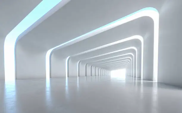 Photo of Illuminated corridor