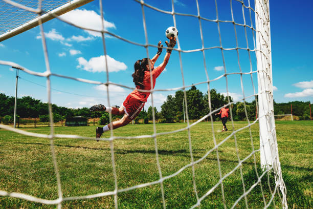 istock Successful teen female goalkeeper 1167931271