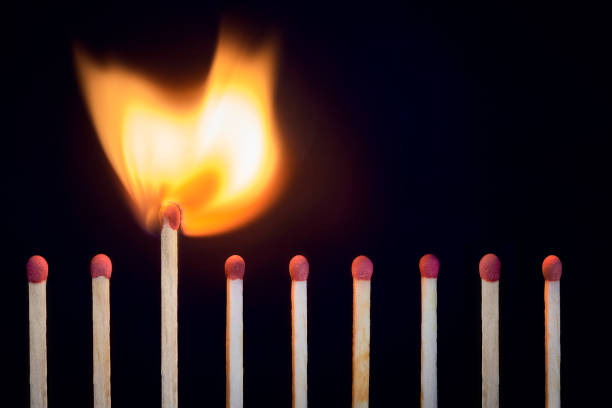istock safety match ignition moment macro photo. leadership concept 1167931904