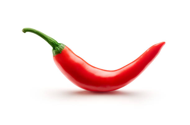 istock Red chili pepper isolated on white background - clipping path included 1167933780
