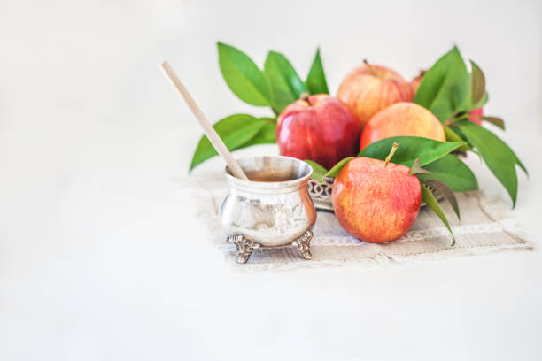 Apples, pomegranate and honey for Rosh Hashanah