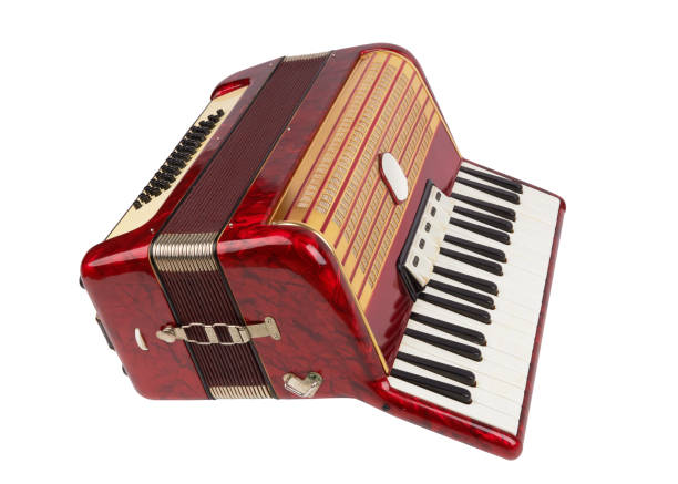 istock Retro accordion isolated 1167937274