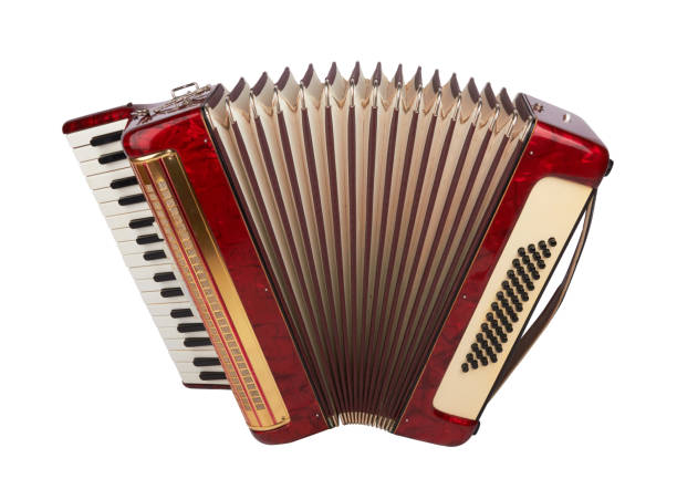 istock Retro accordion isolated 1167937278
