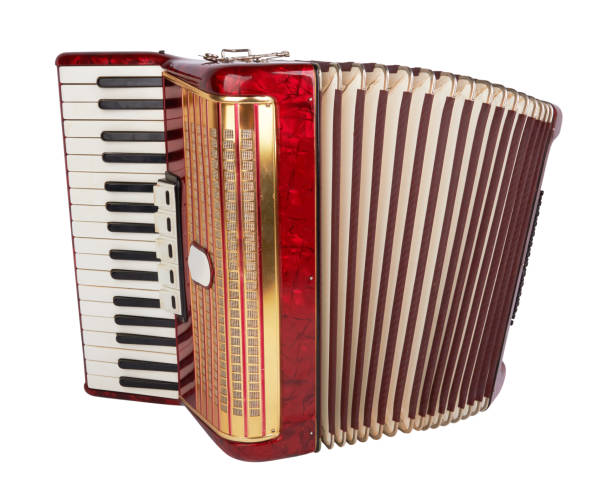 istock Retro accordion isolated 1167937292