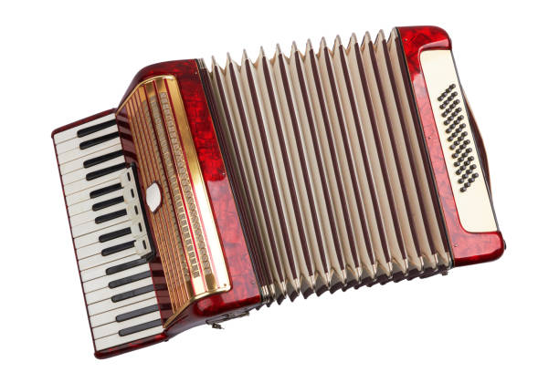 istock Retro accordion isolated 1167937296