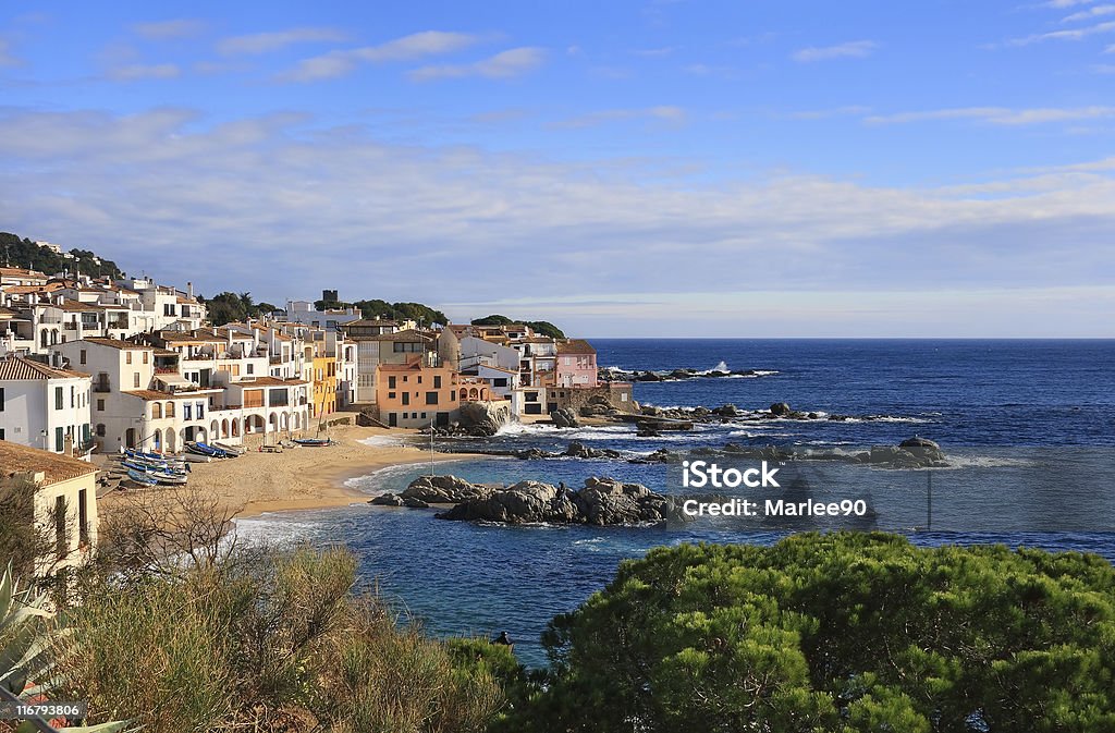 Calella de Palafrugell (Costa Brava, Spain)  Beach Stock Photo