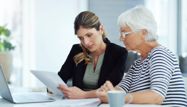 istock Handling her finances carefully during her retirement years 1167942745