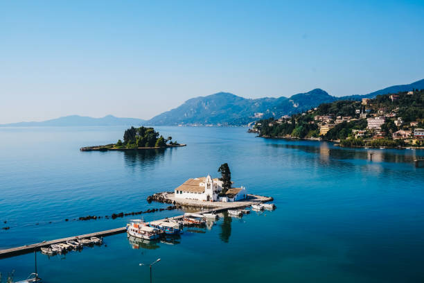 Corfu Island scenics Corfu Island scenics. corfu town stock pictures, royalty-free photos & images