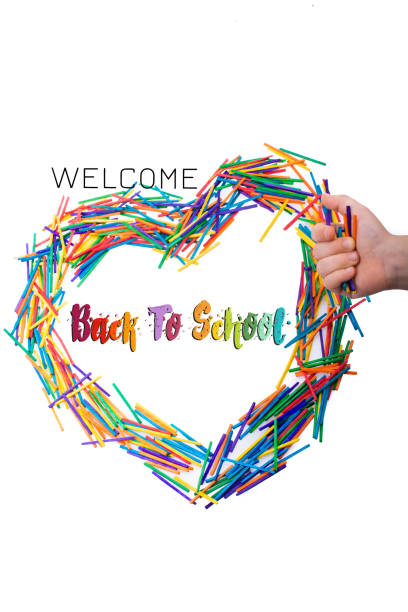 istock Activity with coloured wooden  sticks for creativity 1167951617