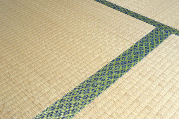 istock Tatami - Japanese traditional matting 1167968285