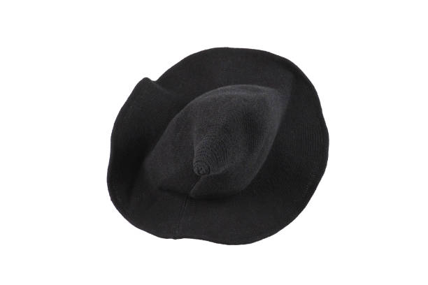 istock Witch wool hat isolated on white background. Halooween cloth. 1167970177