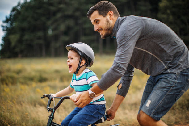 istock Father and son spending time in nature 1167971498