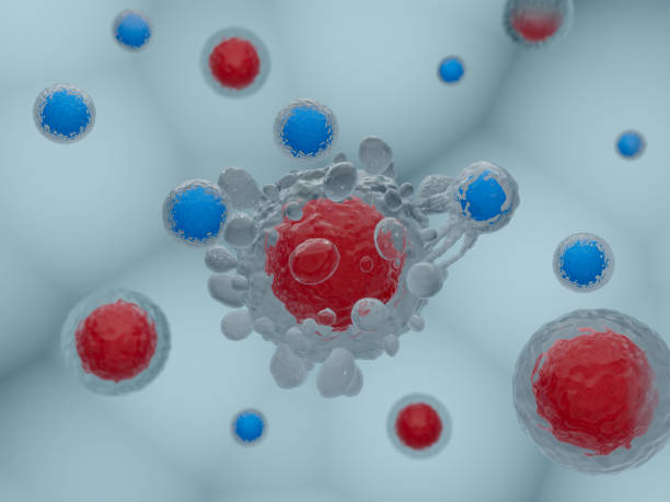 istock CAR T cells attacking cancer cells 1167973324