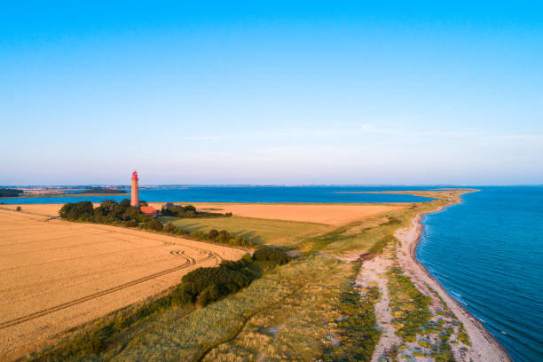 istock Lighthouse Fluegge as seen from above 1167973503