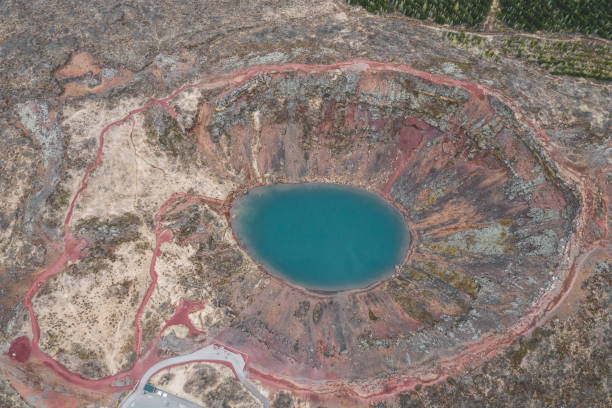 istock Kerid Crater Lake In Iceland 1167978538