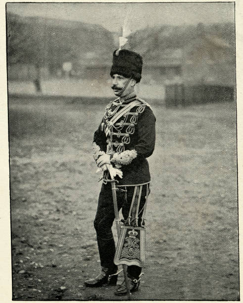 istock Riding Master of the 3rd Hussars, British Army Cavalry Regiment 1167987695