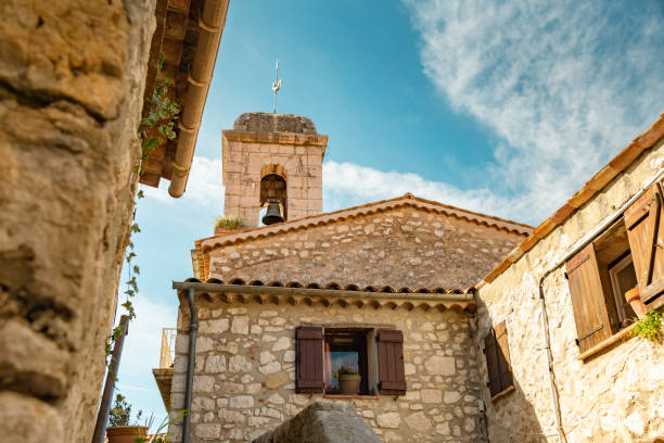 Historic village of Gourdon, Alpes-Maritimes, France in summer