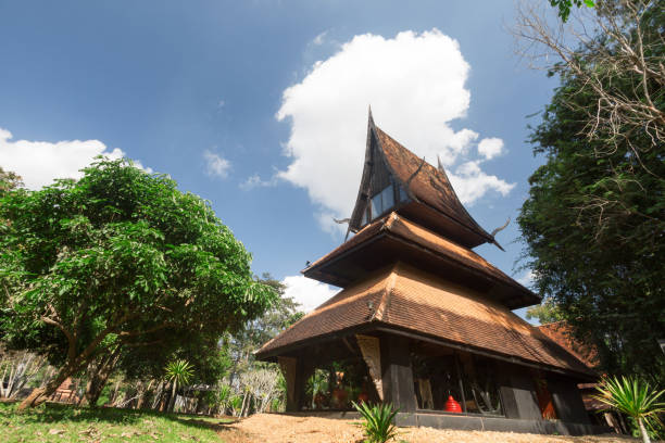 istock Old wooden building (Lanna style) at Chiangrai Thailand. 1167991705