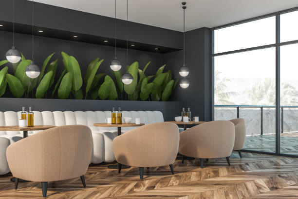 istock Gray nature style cafe corner 1167998304