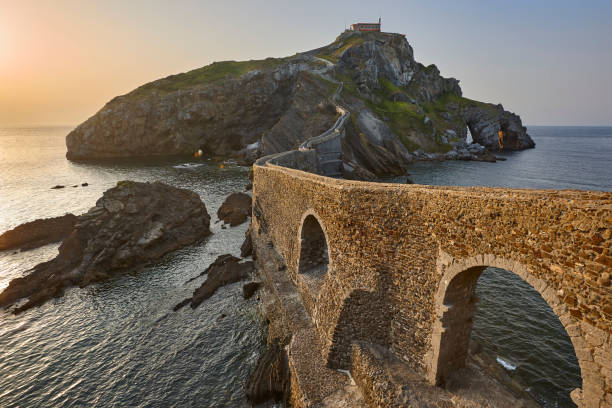 istock Sunset dramatic coastline in Spain. San Juan de Gaztelugatxe 1168001250