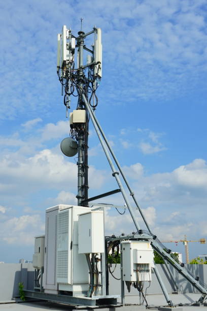 istock Mobile phone towers and 4G system 1168003010