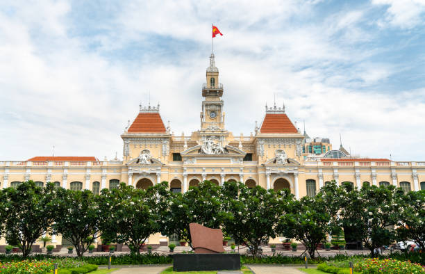 istock Saigon City Hall in Vietnam 1168004309