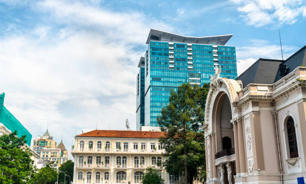 istock Saigon Municipal Opera House in Vietnam 1168004521