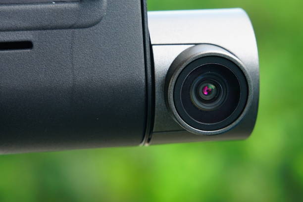 istock Closeup of Car with camera 1168005771
