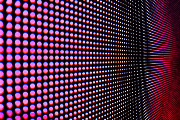 istock Abstract Close up Bright colored LED SMD video wall abstract background 1168007927