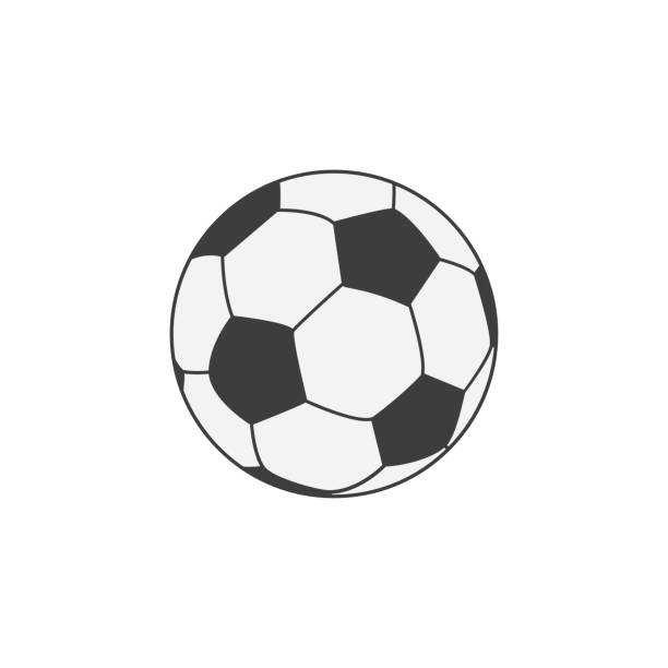 illustrazioni stock, clip art, cartoni animati e icone di tendenza di pallone da calcio - calcio internazionale