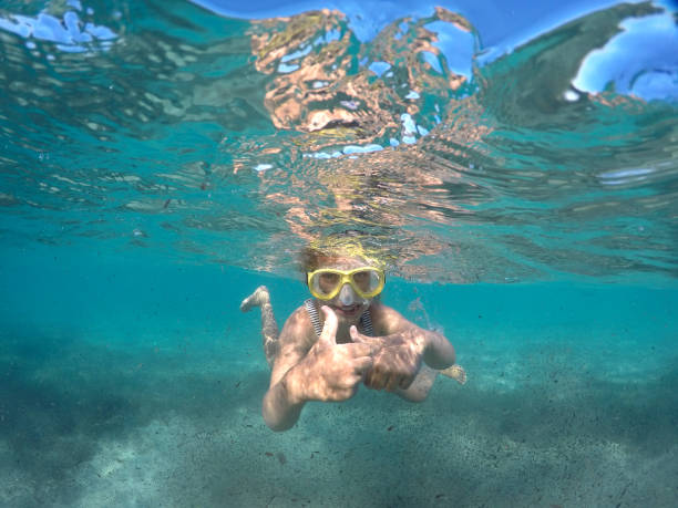 istock Child Snorkeling at Spiaggia 1168019382