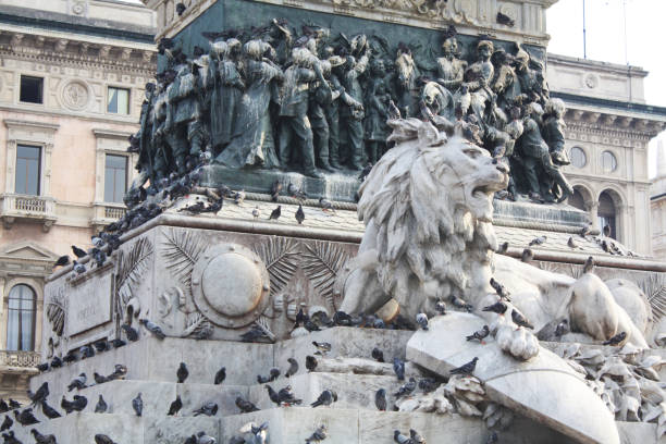 istock Cathedral Square. Italy. Monument to Victor Emmanuel II 1168027576