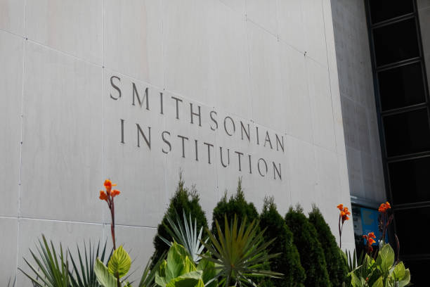 National Museum of American History (Smithsonian) Washington D.C., USA - July 21, 2019: This is the exterior of the National Museum of American History which is run by the Smithsonian institution. This museum houses cultural and historic artifacts from the original Star Spangled Banner to pop culture relics. The museum sits on the National Mall and serves as a tourist attraction to visitors around the world. Image shot on the afternoon of July 21, 2019. smithsonian museums stock pictures, royalty-free photos & images