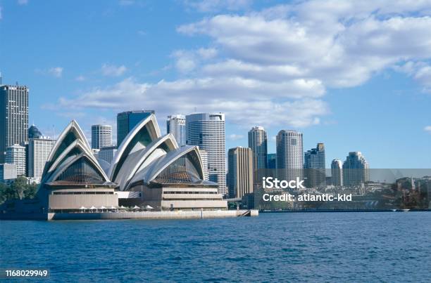 Opera Ile Sydney Silueti Stok Fotoğraflar & Avustralya‘nin Daha Fazla Resimleri - Avustralya, Şehir manzarası, Sidney Opera Binası