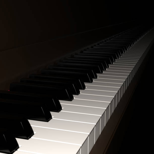 istock Keyboard disappearing into the dark 1168031682