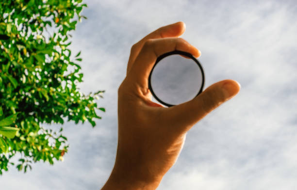 istock Polarizing filter for camera lens in photography 1168032047