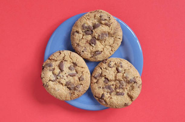 istock Chocolate chip cookies in plate 1168034023
