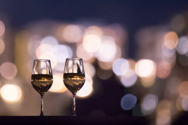 istock Wine in the night city 1168035441