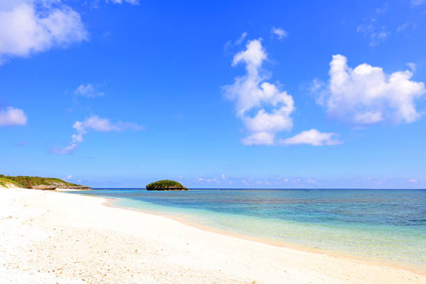 istock Beautiful tropical beach at Okinawa. 1168039338